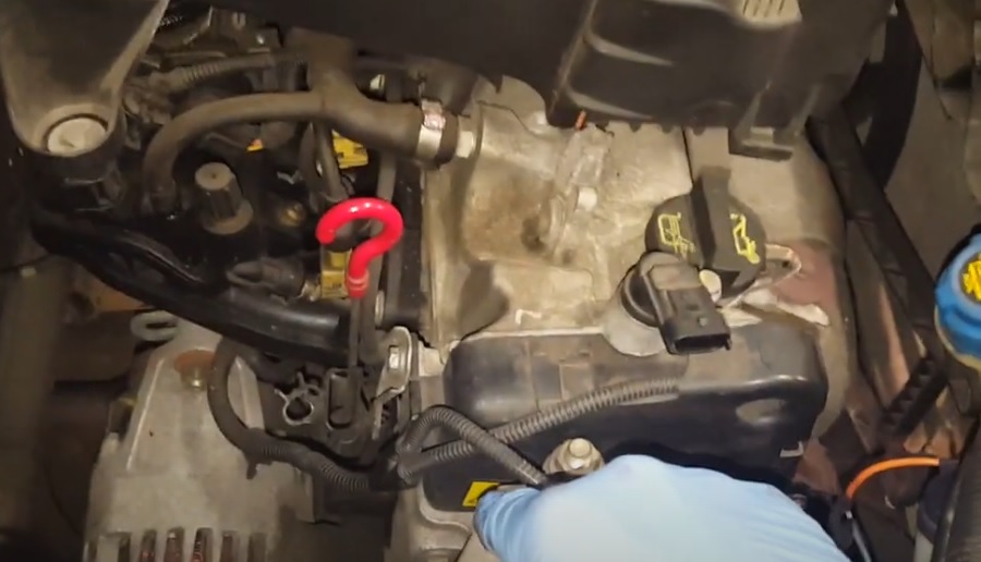 interno vano motore Panda 1.1